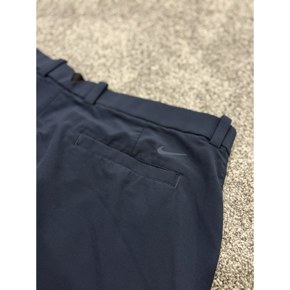 Nike Dri Fit Golf‎ Navy 10"Inseam Shorts Men's Size 42 Navy Performance Chino